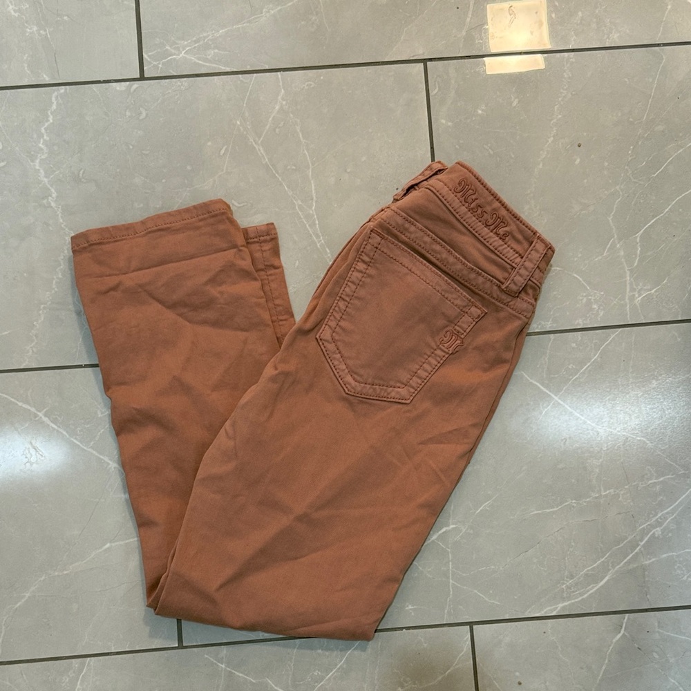 Miss Me Brown Ankle Pants